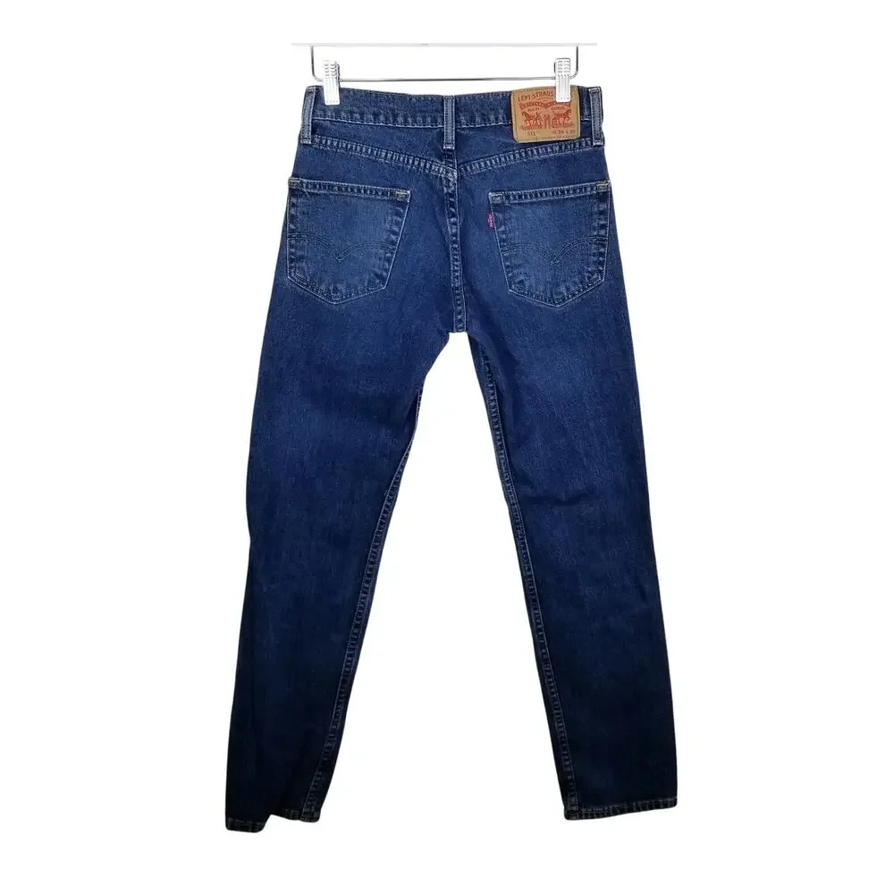 LEVI'S 511 Jeans 511-2380 Slim Fit Slight Taper Leg - Size W29 L30
